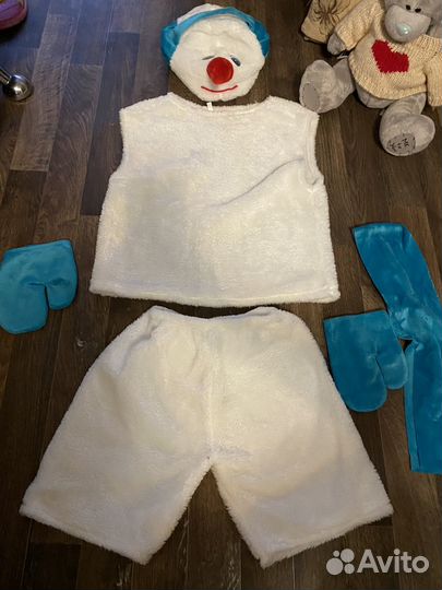 Костюм снеговика, карнавальный костюм