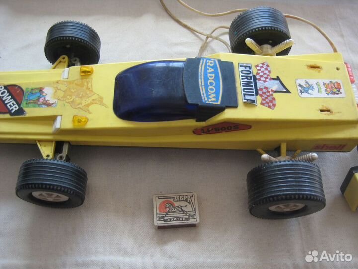 Игрушка гонка СССР на пульту