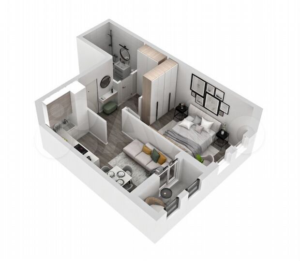 1-к. квартира, 38,8 м², 13/17 эт.