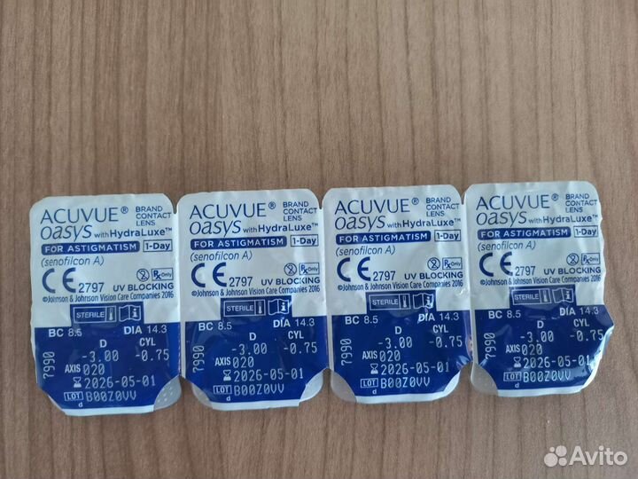 Acuvue oasys for astigmatism 1 day