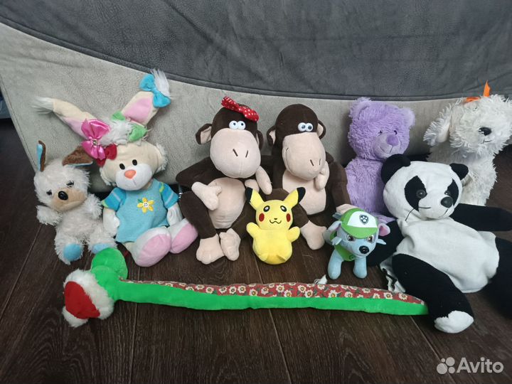 Мягкие игрушки пакетом