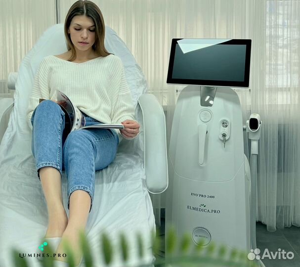 Диодный лазер для эпиляции Люминес Эво’Про 2400W