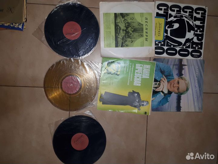 Виниловые пластинки СССР