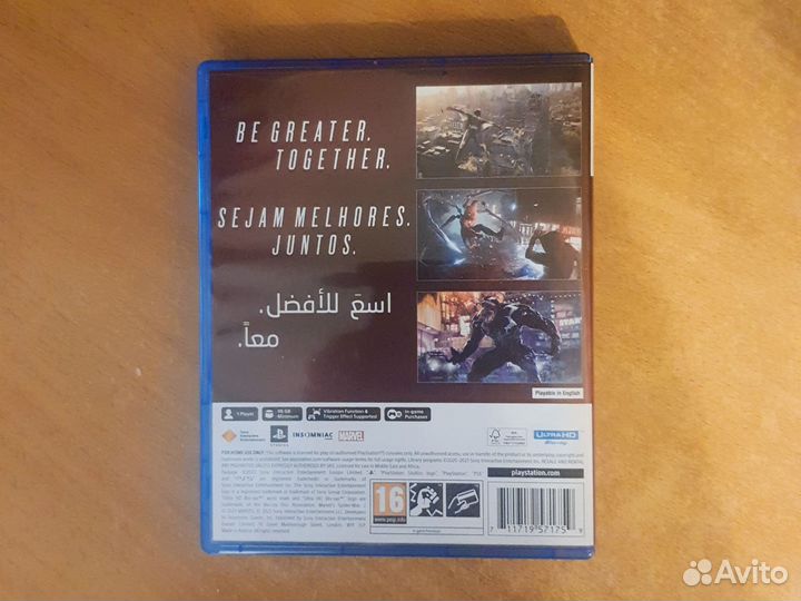 Spider man 2 PS5 диск на русском