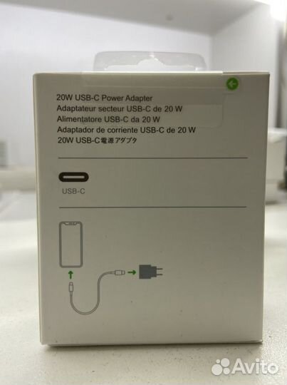 Оригинальная быстрая зарядка 20W для iPhone