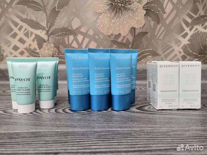 Крем для лица. Clarins, payot, givenchy, kenzo