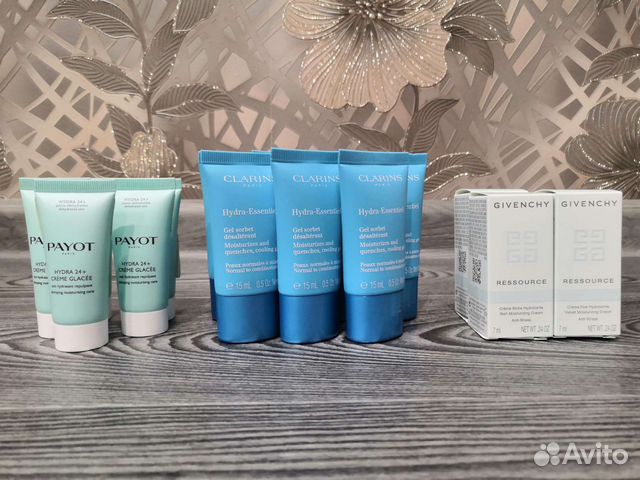 Крем для лица. Clarins, payot, givenchy, kenzo