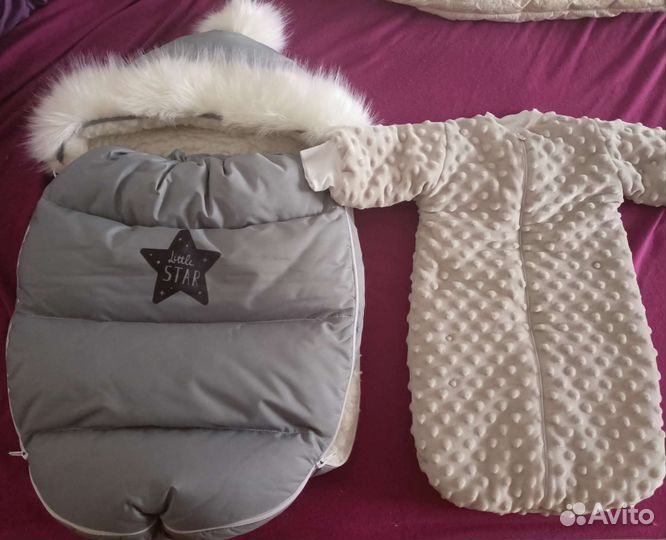 Конверт на выписку зимний