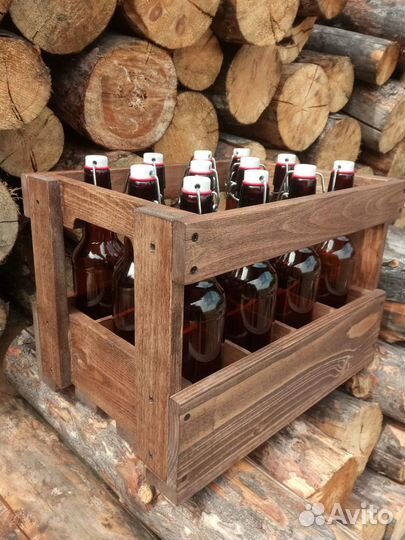 Ящик деревянный подарочный