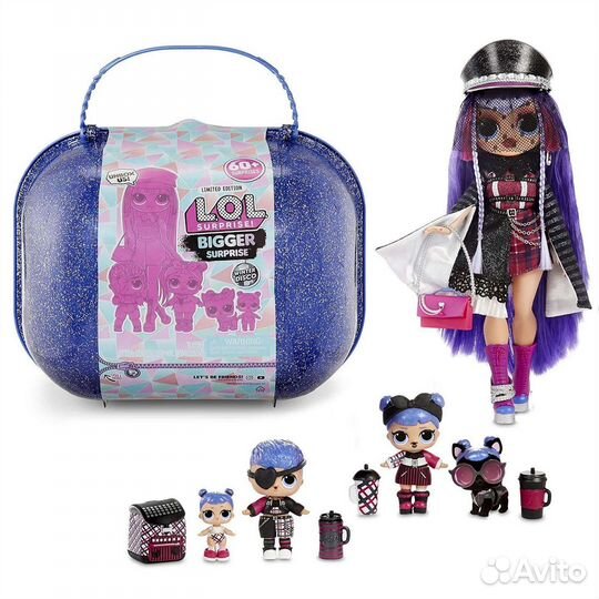 Большой Набор сюрпризов LOL Winter Disco Bigger