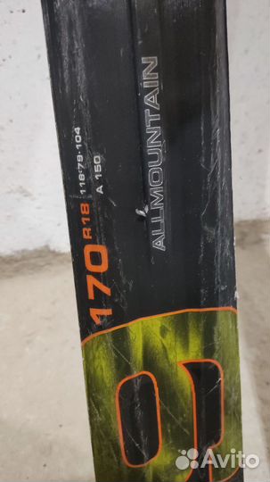 Горные лыжи Fischer универсалы 170 см