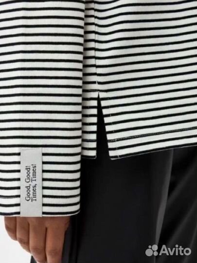 Лонгслив в полоску sela