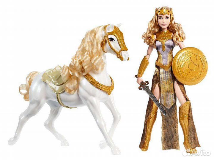Barbie Queen Hippolyta Doll with Hors