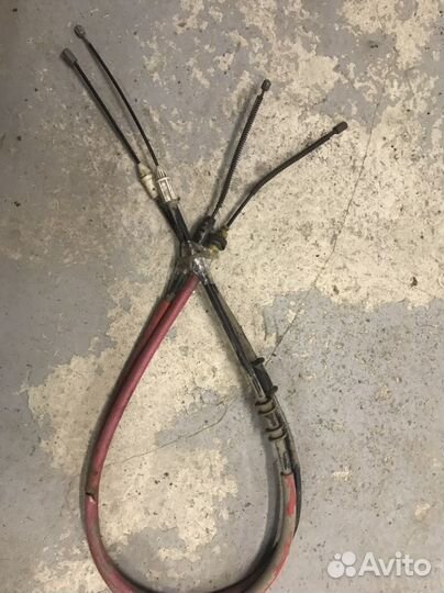 Тросики ручника kangoo 1