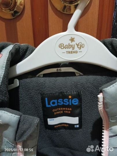 Зимний комбинезон lassie 86-98