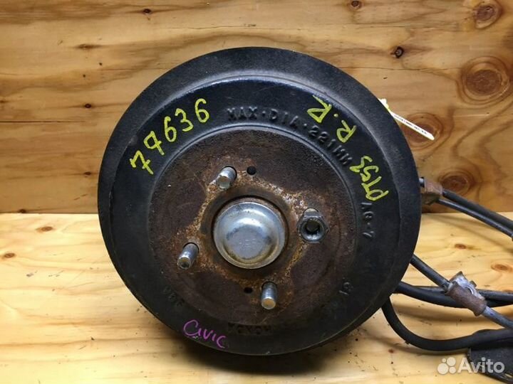 Ступица прав. зад. honda civic