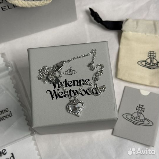 Подвеска цепочка Vivienne Westwood сердце