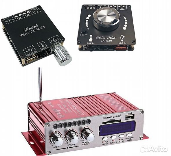 Стерео усилитель от 10 до 100Вт