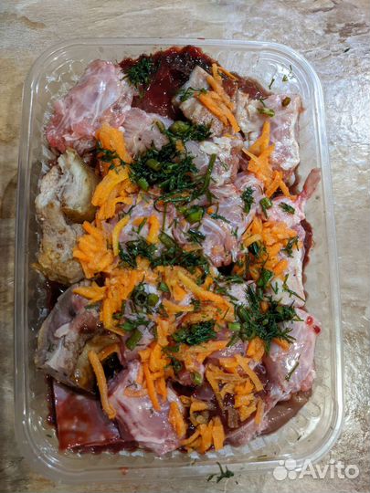 Мясо для собак, готовые наборы