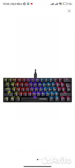 Игровая Механическая Клавиатура Defender Striker