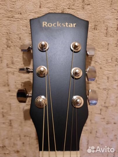 Акустическая гитара rockstar 3810 (новая)