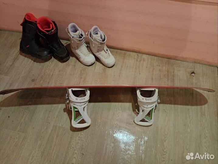 Сноуборд Burton 151 см. Комплект