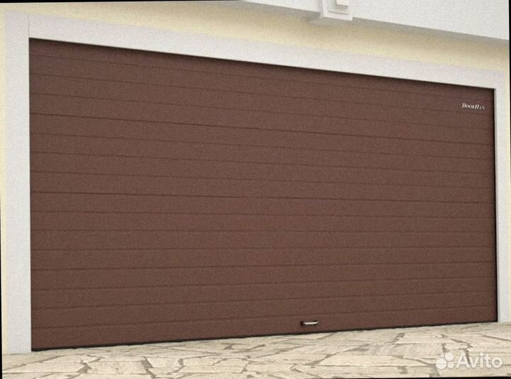 Ворота секционные подъемные