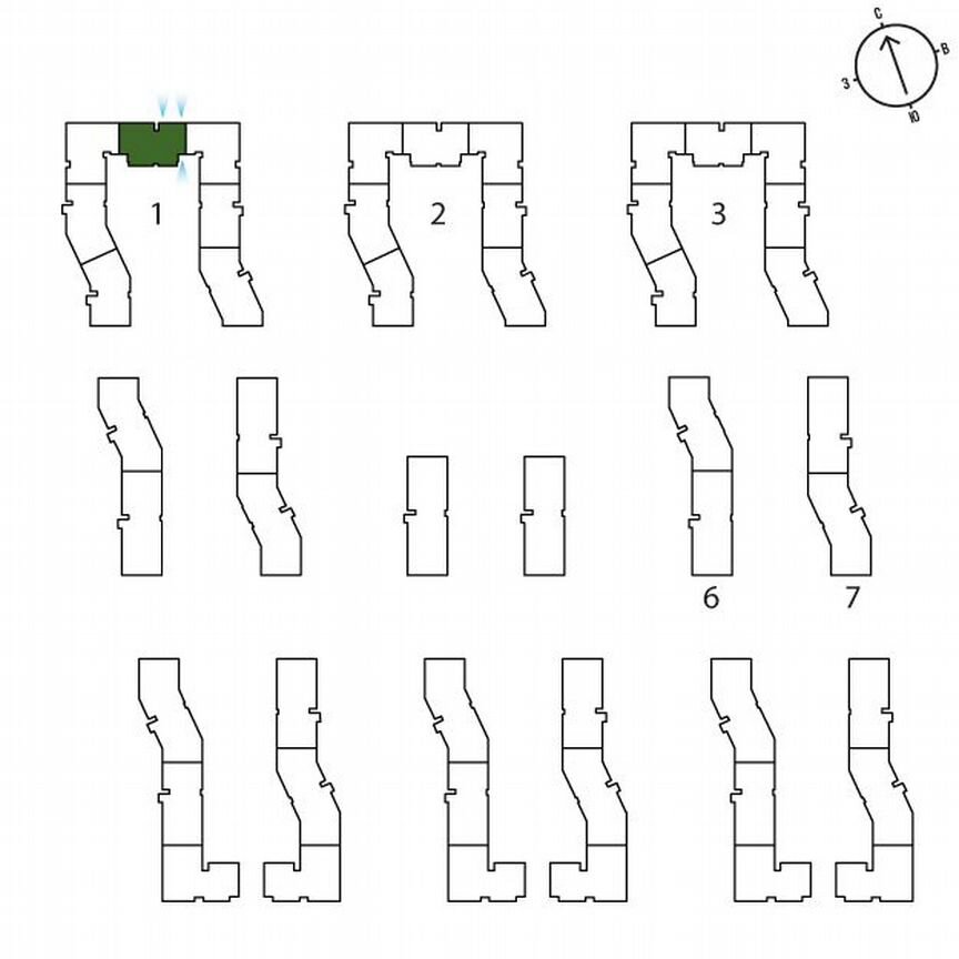 3-к. квартира, 86,7 м², 1/3 эт.
