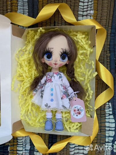 Кукла текстильная ручной работы