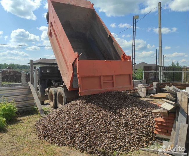 Гравий фракция 20-40 для дренажа