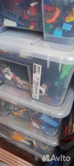 Ящик деталей лего