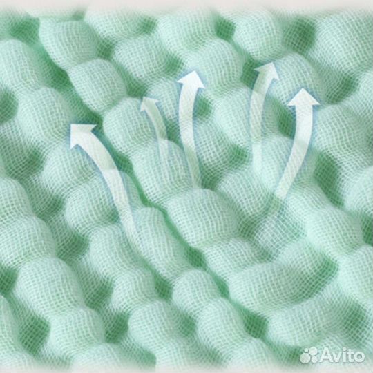 Муслиновый плед пелёнка полотенце новое 4 цвета