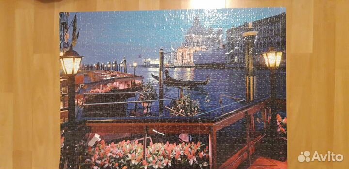 Картина из пазл (готовая работа)