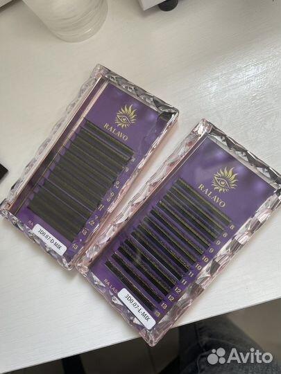 Готовые пучки для наращивания ресниц