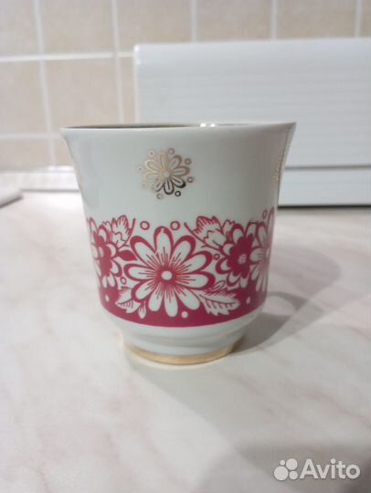 Бокалы для чая СССР 4 шт