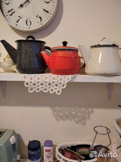 Эмалированный чайник