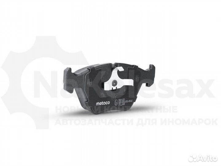 Колодки тормозные передние к-кт Metaco 3000-222