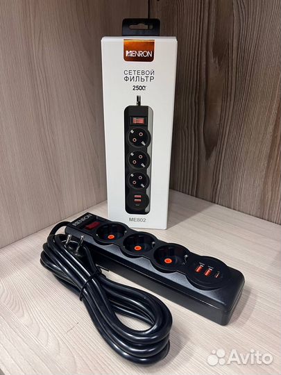 Сетевой фильтр с usb Опт