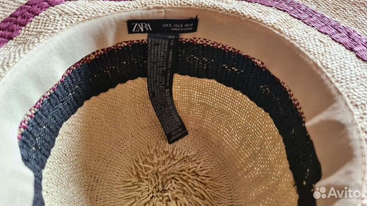 Женская соломенная шляпа Zara