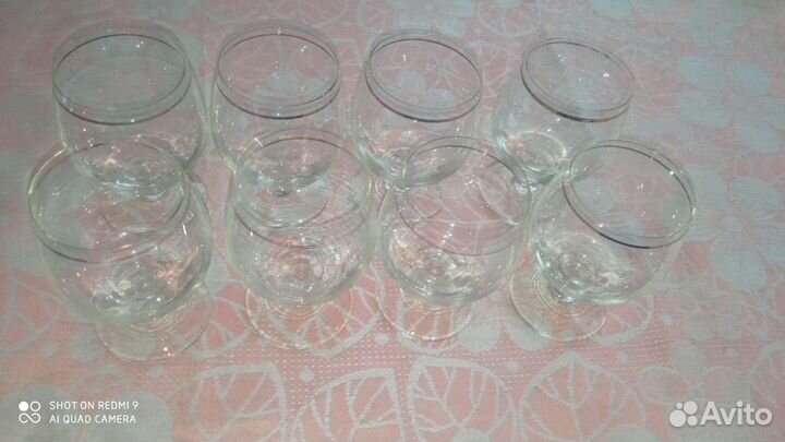 Керамическая и стеклянная посуда, фужеры СССР