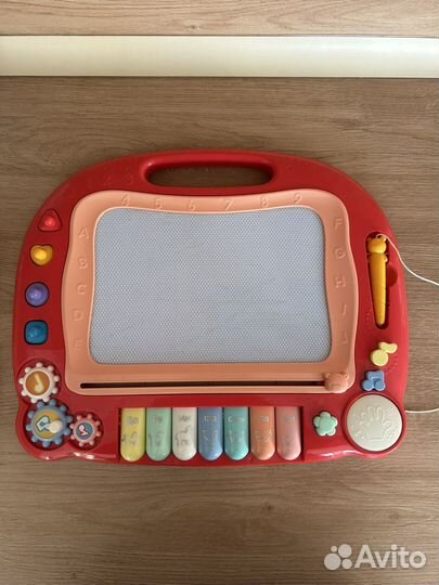 Магнитная доска детская с музыкой