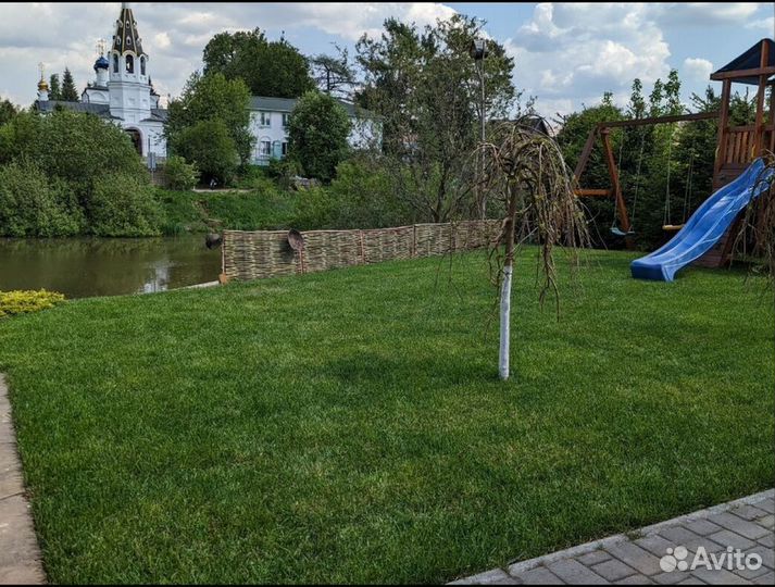 Газон рулонный от производителя спортивный