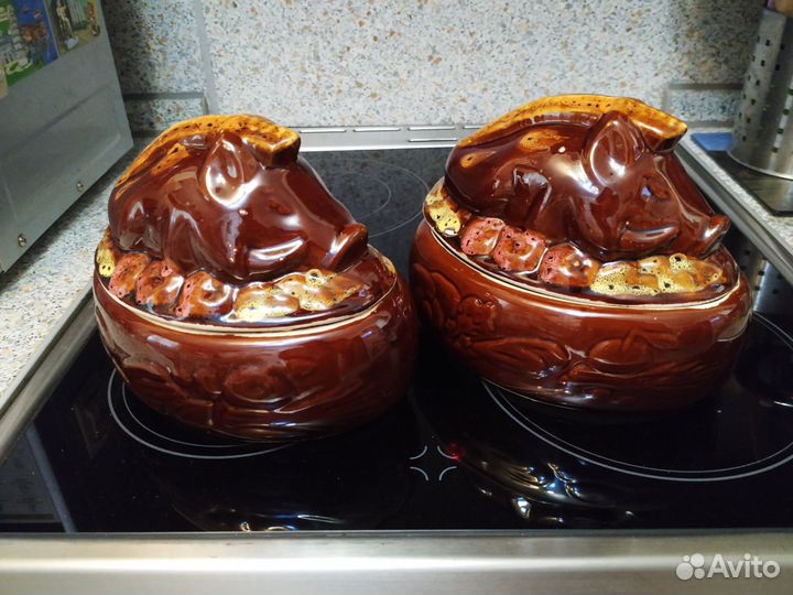 Керамические горшки для запекания