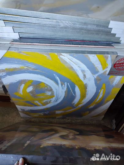 Картина маслом абстракция на холсте