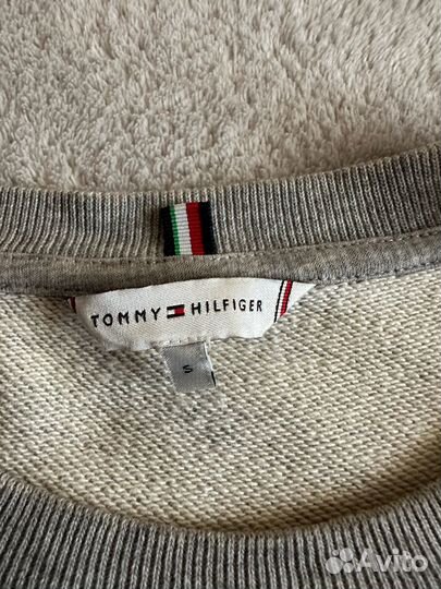 Толстовка Tommy Hilfiger (S) хлопок