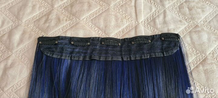 Накладные волосы на заколках