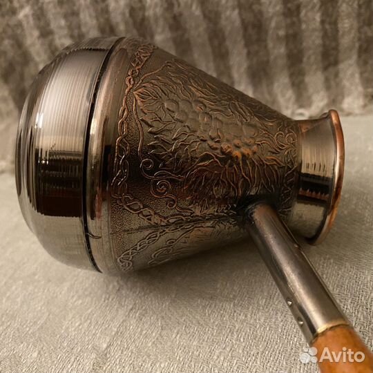 Турка для кофе медная