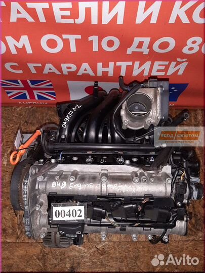 Двигатель BUD 1,4 VW Polo 5 Golf Caddy