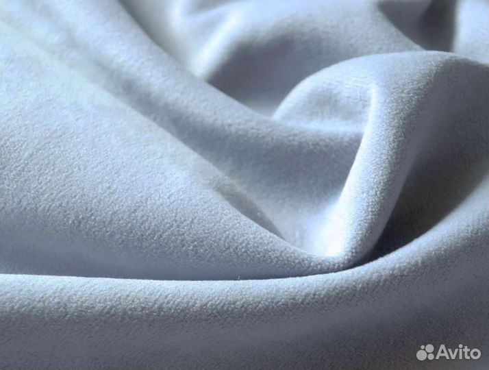 Бархат на шторы мебель Германия Барвинок Крайола