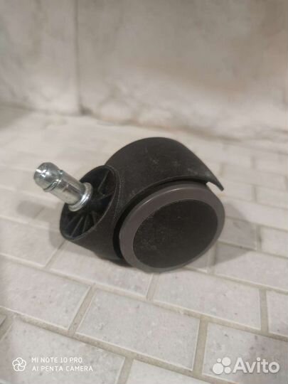 Ролики прорезиненные комплект 5 шт. для кресла